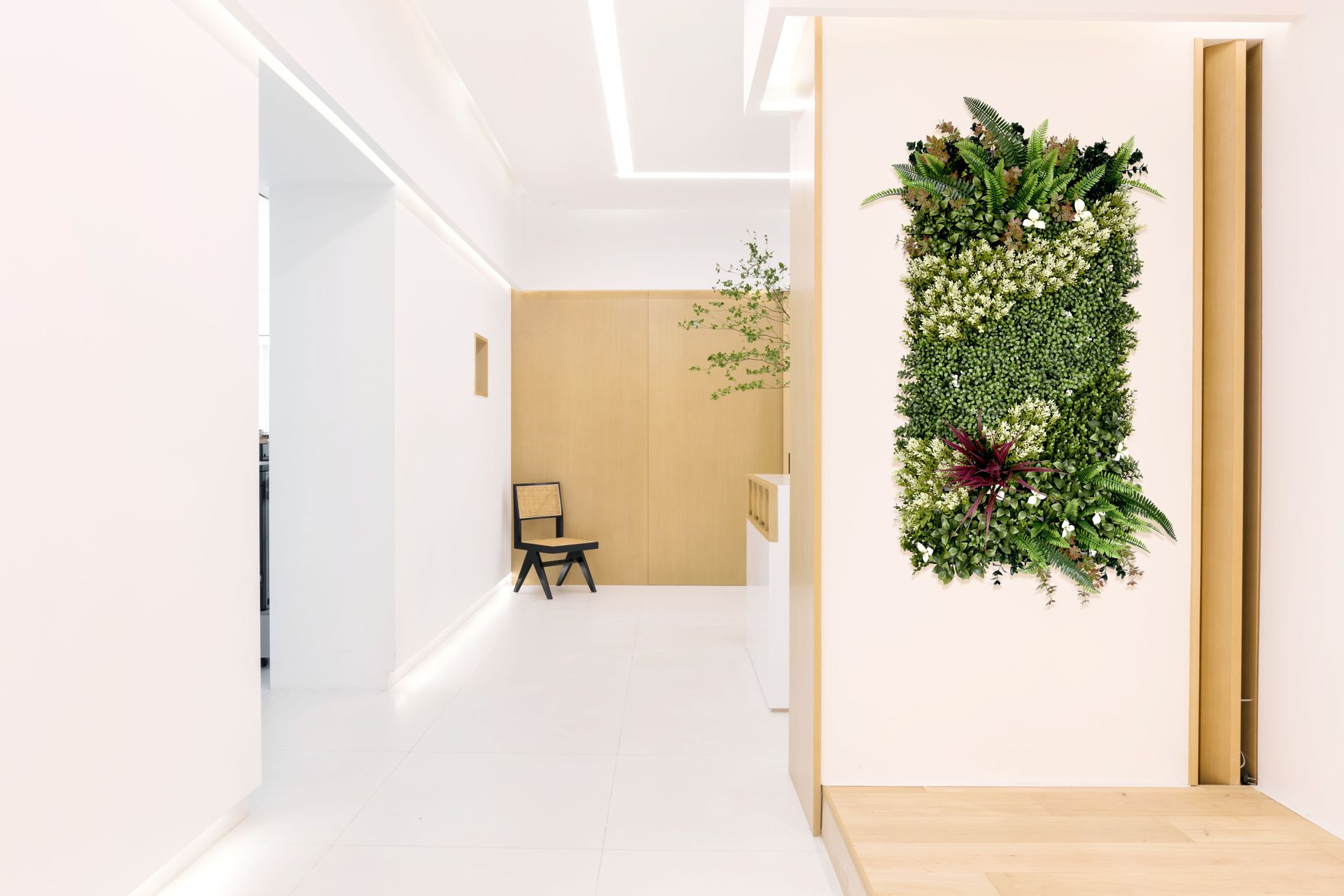 WHITE BLOSSOM 100 X 50 CM