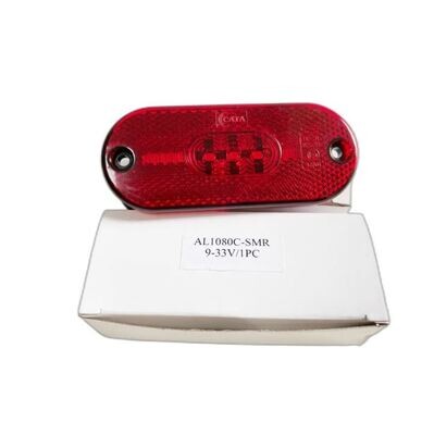 P211210 AL1080C AL1080C-SMR (Orange) AL1080C-RMR (Red) AL1080C-FMR (White) LED Side Marker Light with Retro-reflector 1080mm 4.25 inch amber multi-voltage OBI Dweller Marker Lights