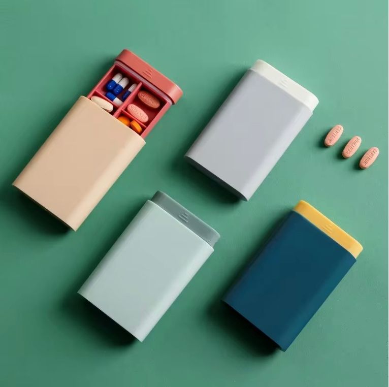 Slim Pill box (6 Compartments) - Free Shipping