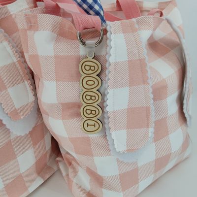 TIMBER EASTER EGG NAME TAG