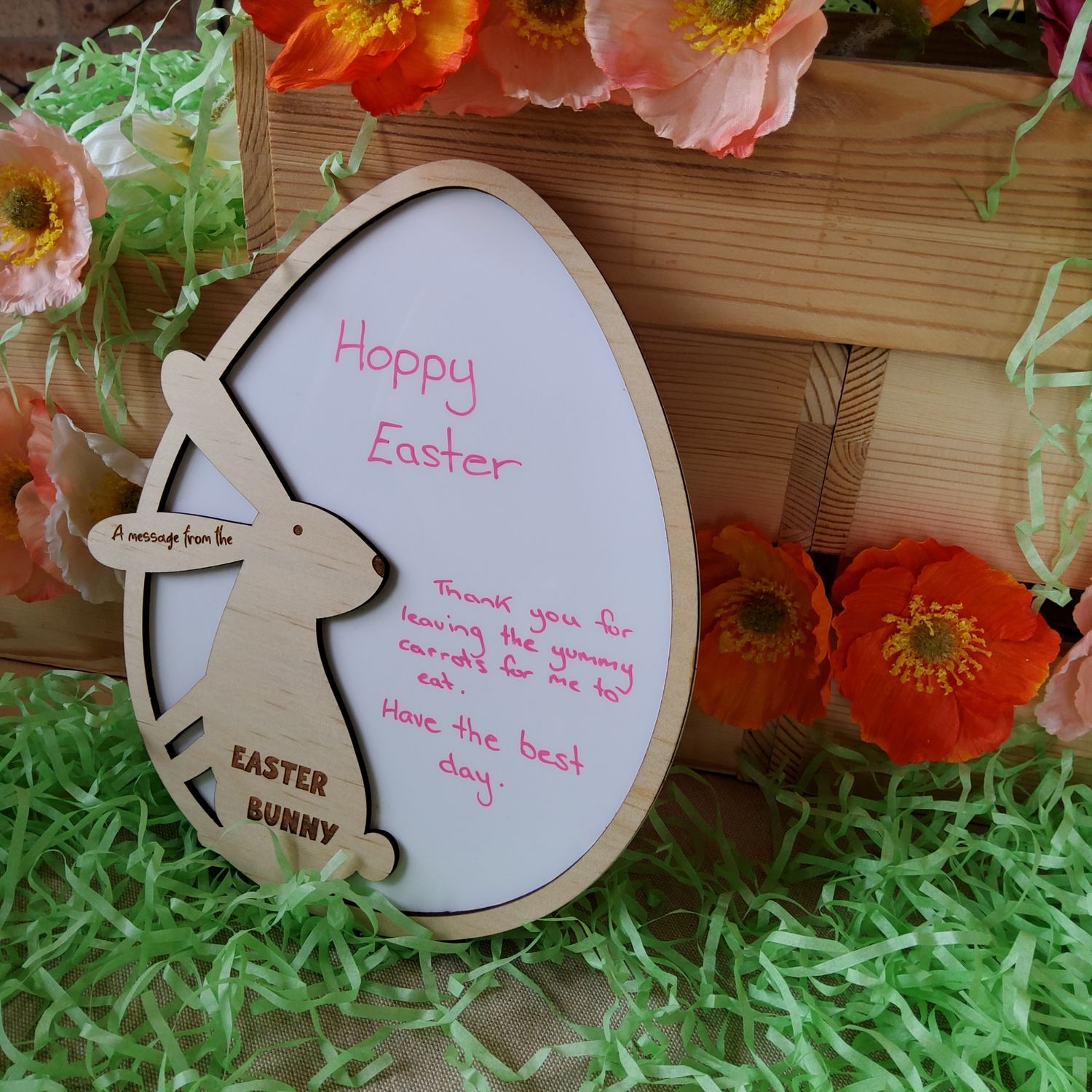 A MESSAGE FROM THE EASTER BUNNY BOARD