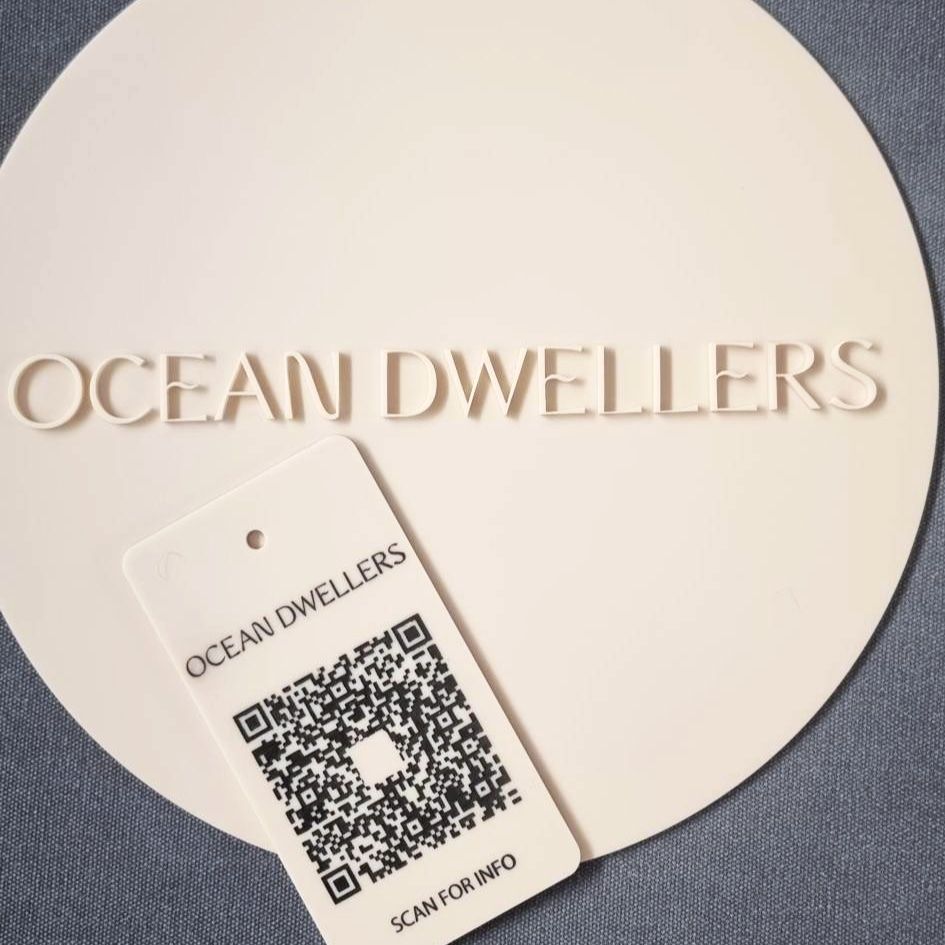 3OCM ROUND BUSINESS SIGN