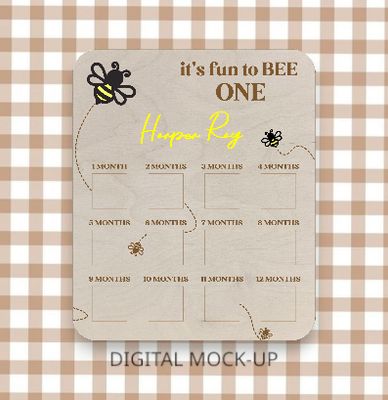 IT'S FUN TO BEE ONE - PHOTO BOARD