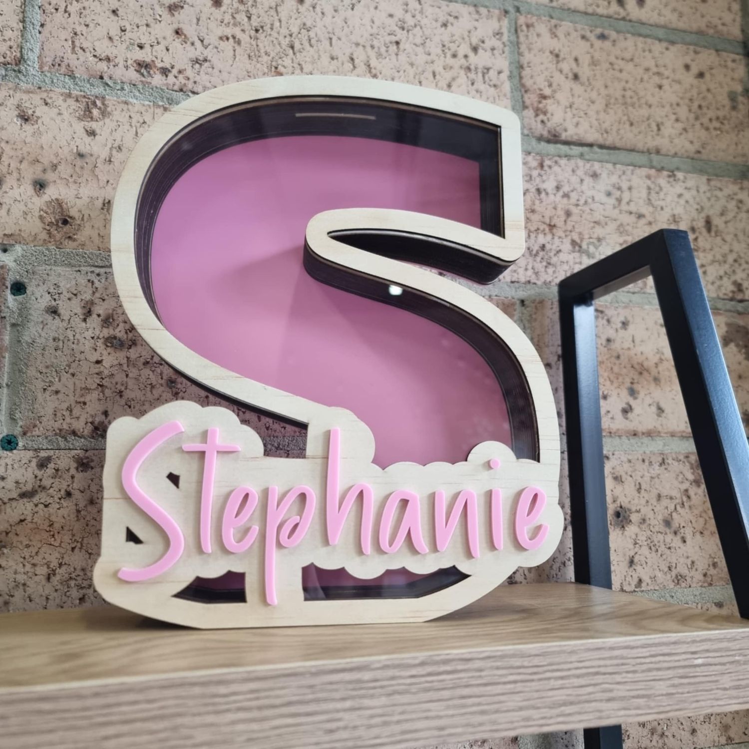 Medium Letter Money Box – Personalised
