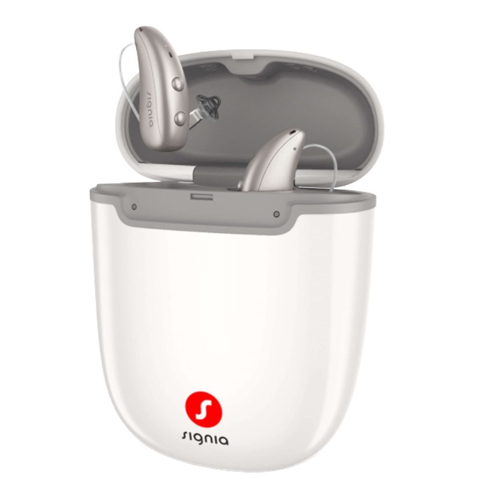 Signia Pure Charge&amp;Go MaX 5 Rechargeable Hearing Aid Kit