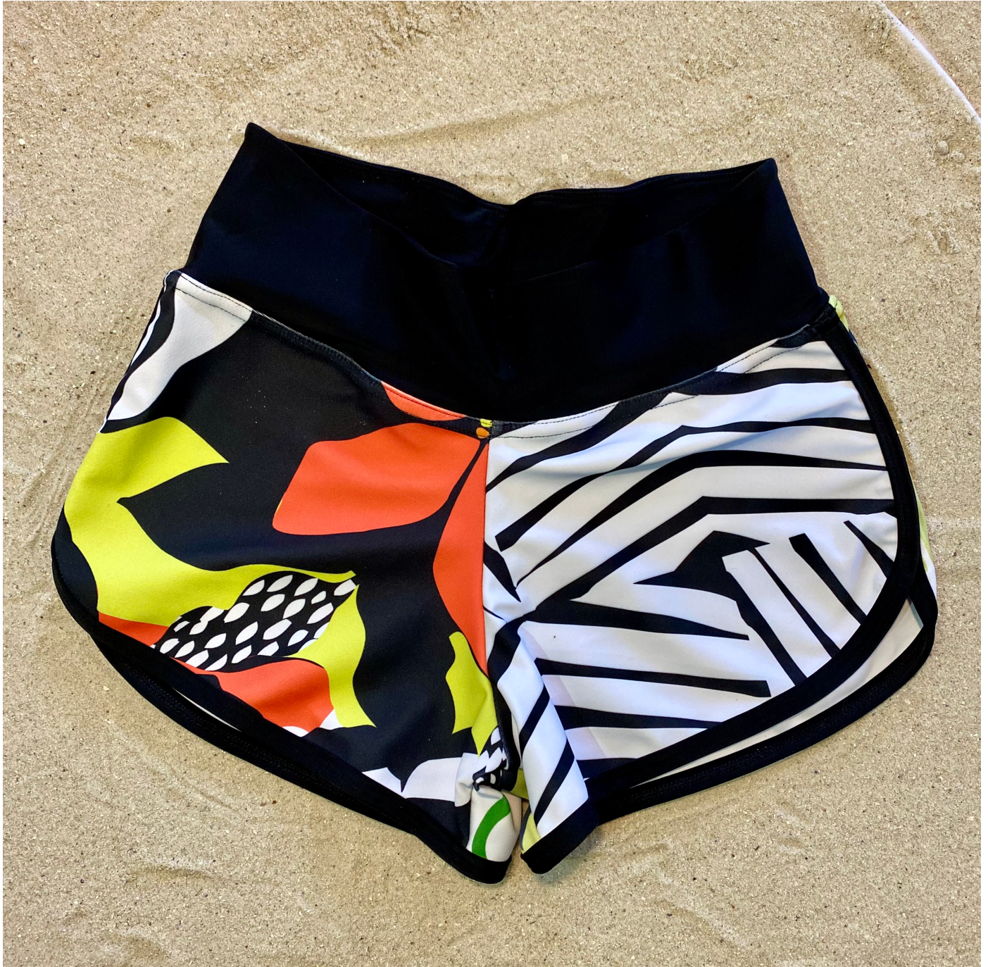 LADIES BOYLEG SWIMING SHORTS