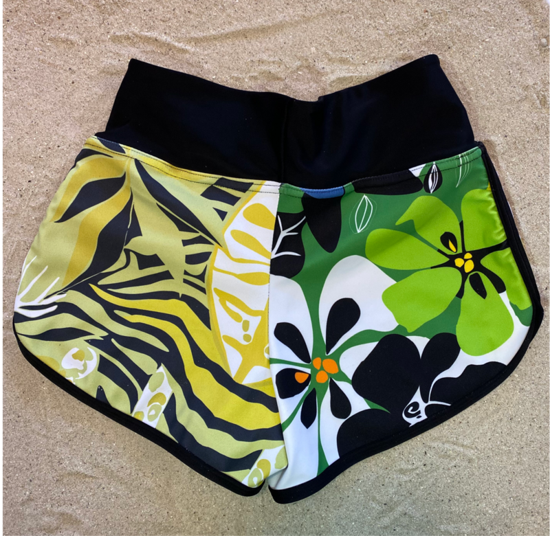 LADIES BOYLEG SWIMING SHORTS