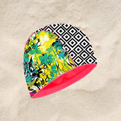 UNISEX POLY LYCRA ACTIVE SWIM CAP