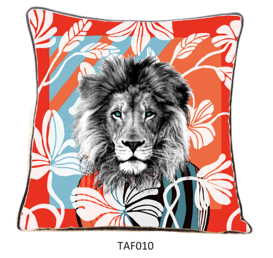 THE LION FLORAL - Red