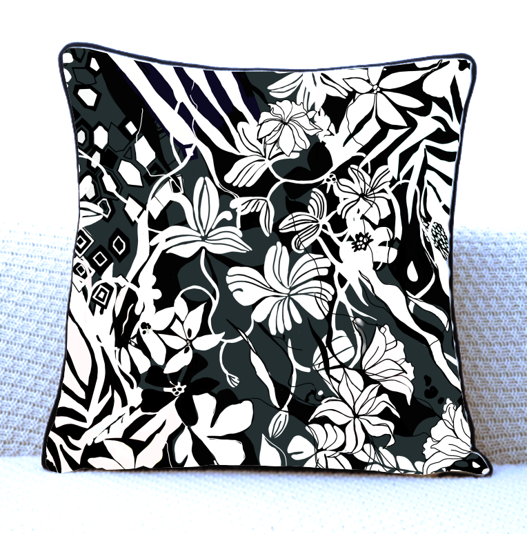 AFRICAN FLORAL - Mono Design