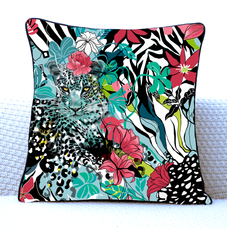 THE HIDDEN LEOPARD - Sky Blue