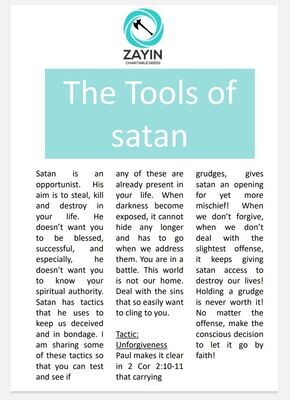 The Tools of Satan PDF