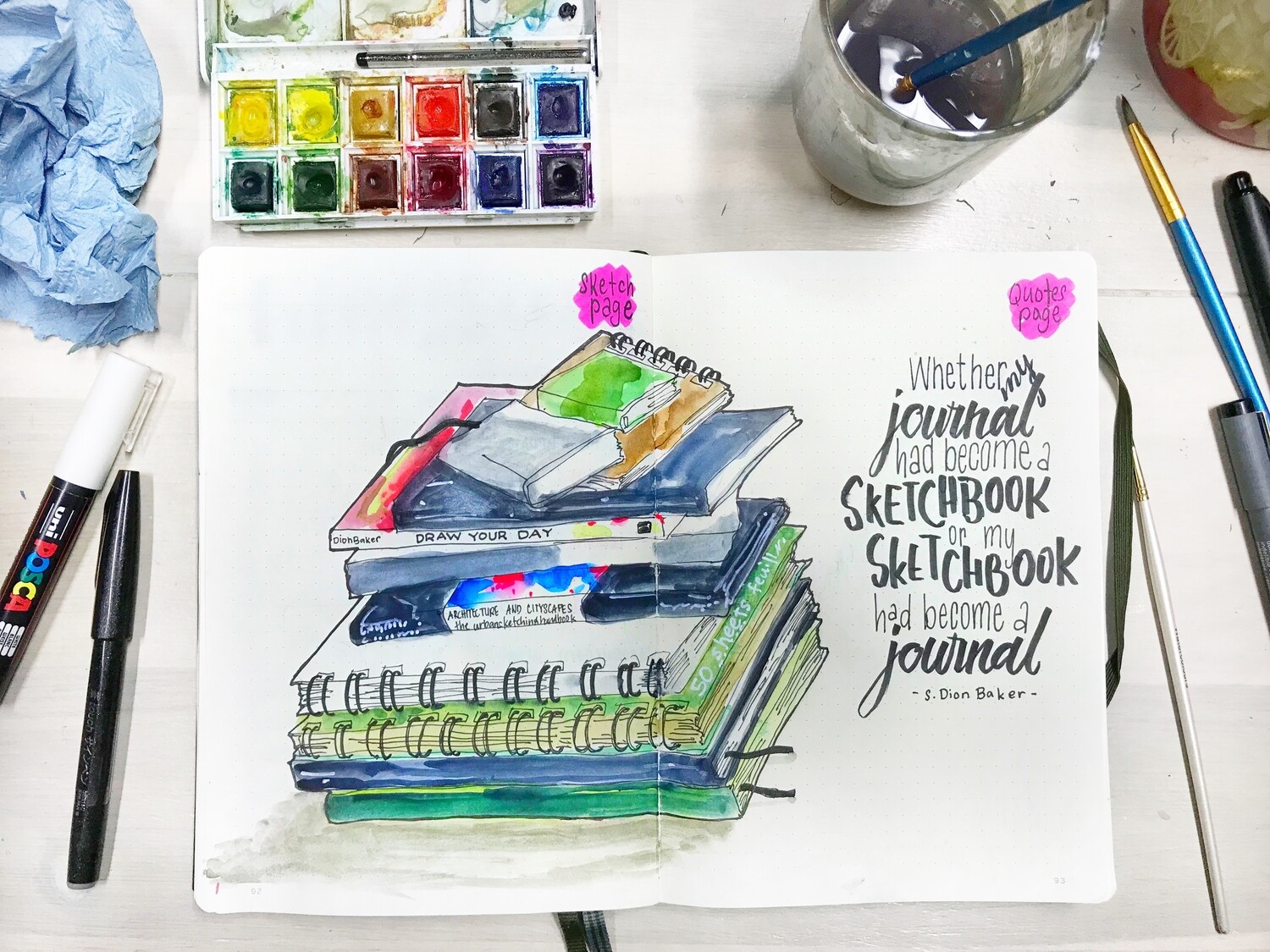2 DAYS SKETCH JOURNALING WORKSHOP