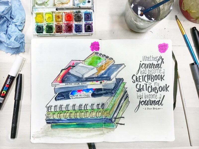 2 DAYS SKETCH JOURNALING WORKSHOP