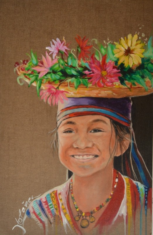 Ifugao Child in Panagbenga Festival