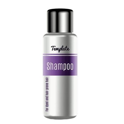 Shampo normal Purple template