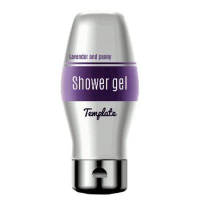 Dusjsåpe normal Purple template