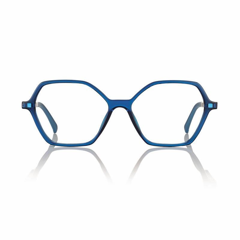 Centro Style SQUADRATO Azzurro CON CLIP-ON
