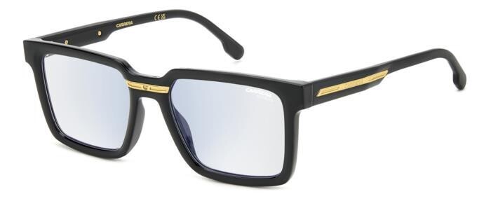 Carrera squadrato nero-oro