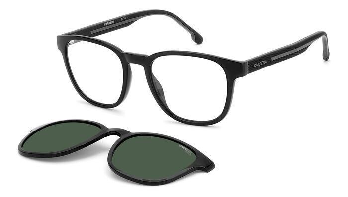 Carrrera rotondo nero clip-on