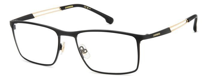 Carrera squadrato nero con asta doppia oro Carrera squadrato nero con asta doppia oro