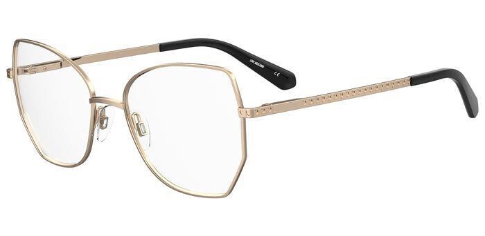 Moschino Love a farfalla oro