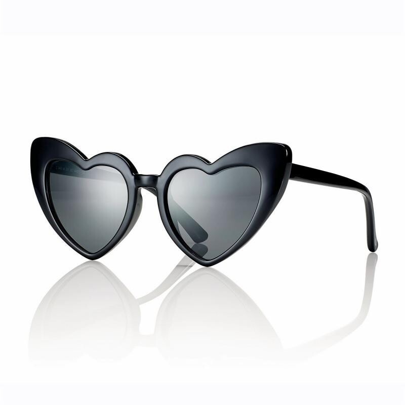Centro Style da sole nero a cuore