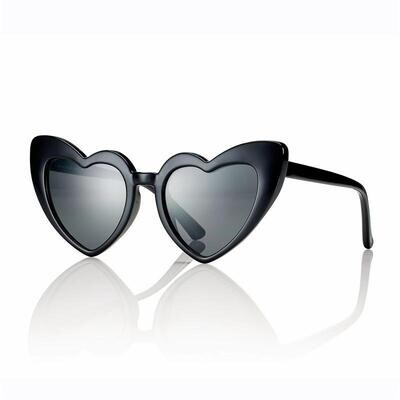 Centro Style da sole nero a cuore