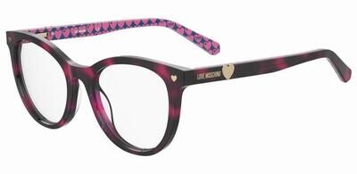 Moschino Love tondo maculato di rosso Moschino Love tondo maculato di rosso