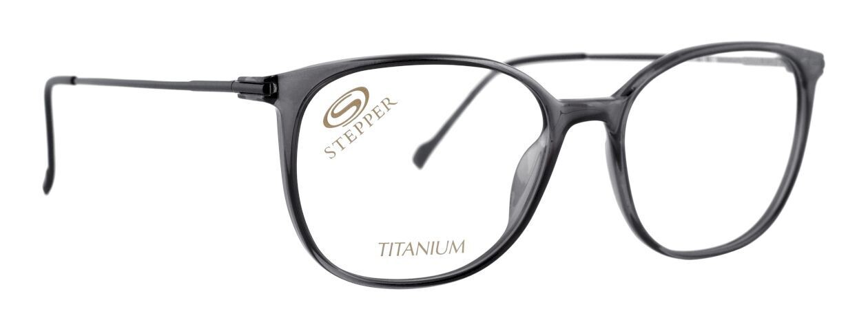 Stepper rotondo grigio
