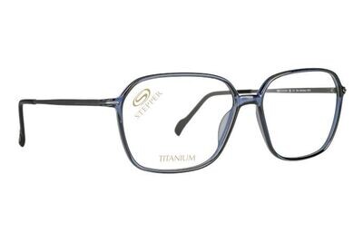 Stepper squadrato grande blu