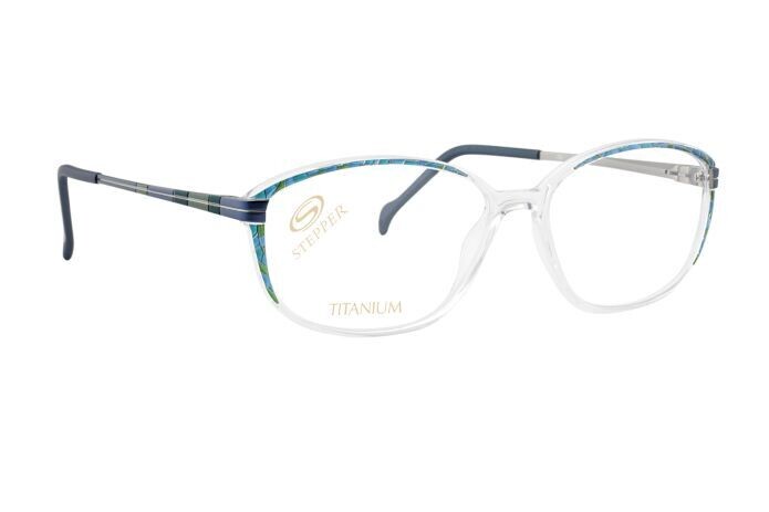 Stepper ovale allungato blu marino
