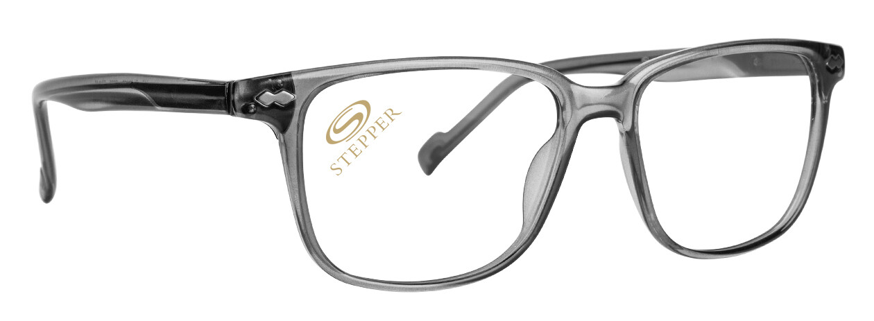 Stepper squadrato grigio
