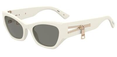 Moschino da sole bianco con cerniera Moschino da sole bianco con cerniera