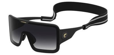 CARRERA da sole maschera nera con lenti specchiate adatto per sci e ciclismo/motociclismo.