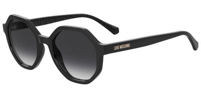 Moschino Love da sole ottagonale nero Moschino Love da sole ottagonale nero