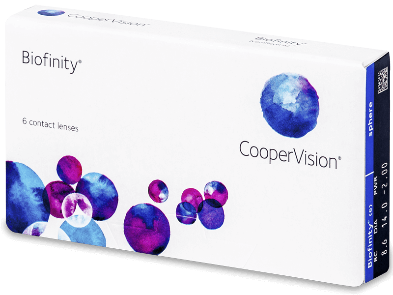 BIOFINITY - LENTI A CONTATTO MORBIDE MENSILI BIOFINITY - LENTI A CONTATTO MORBIDE MENSILI