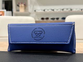 Astuccio semi-rigido blu OVC