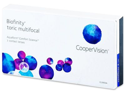 BIOFINITY MULTIFOCAL TORIC - LENTI A CONTATTO MORBIDE MENSILI