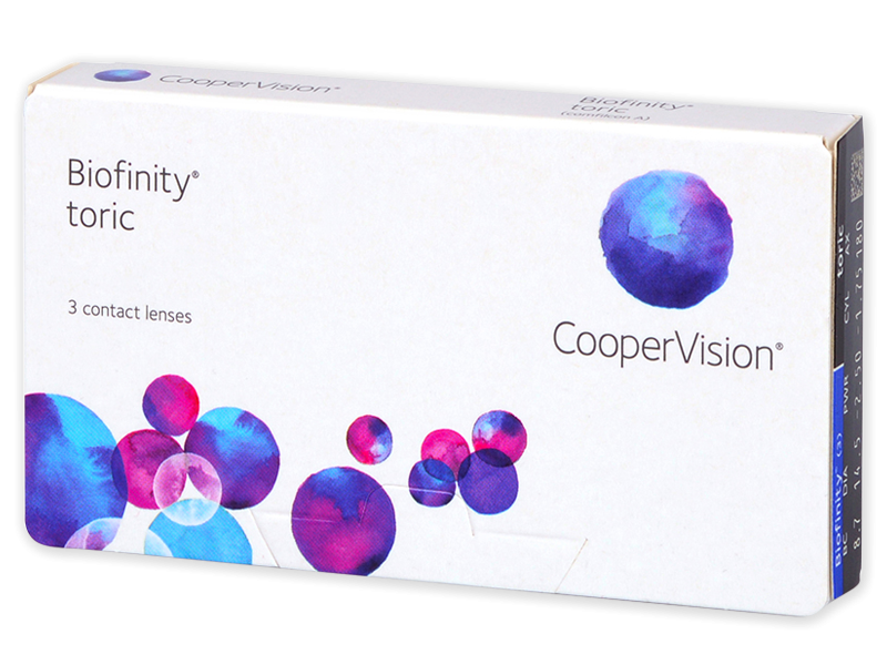 BIOFINITY TORIC - LENTI A CONTATTO MORBIDE MENSILI