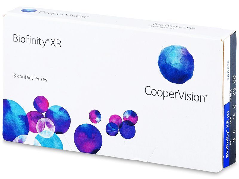 BIOFINITY XR - LENTI A CONTATTO MORBIDE MENSILI BIOFINITY XR - LENTI A CONTATTO MORBIDE MENSILI