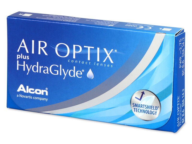 AIR OPTIX HYDRAGLYDE PLUS - LENTI A CONTATTO MORBIDE MENSILI