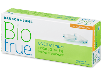 BIO TRUE 1 DAY FOR ASTIGMATISM - LENTI A CONTATTO MORBIDE GIORNALIERE