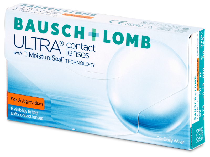ULTRA  FOR ASTIGMATISM - LENTI A CONTATTO MORBIDE MENSILI