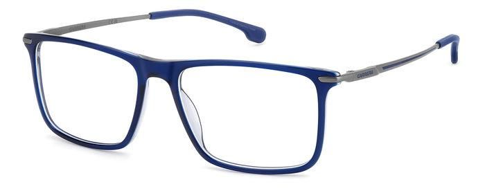 Carrera rettangolare blu-grigio
