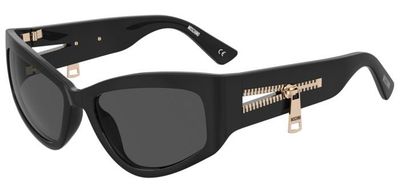 Moschino da sole a gatto nero con cerniera Moschino da sole a gatto nero con cerniera
