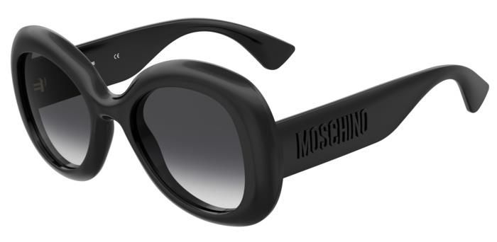 Moschino da sole farfalla che vola nera