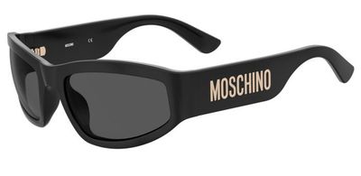Moschino da sole a gatto avvolgente nero Moschino da sole a gatto avvolgente nero