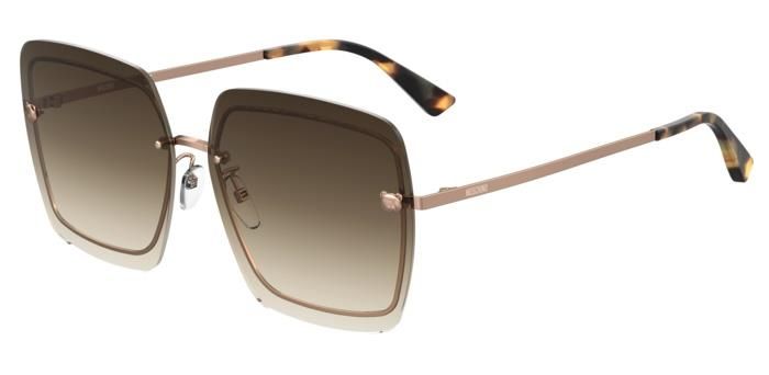 Moschino da sole squadrati glasant avana Moschino da sole squadrati glasant avana