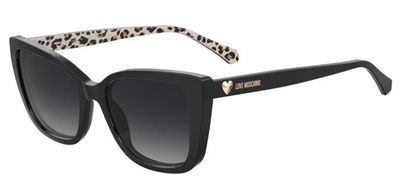 Moschino Love da sole a farfalla nero-leopardata Moschino Love da sole a farfalla nero-leopardata